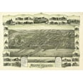thumbnail image 2 of Bailey 32x24 Black Ornate Wood Framed with Double Matting Museum Art Print Titled - Atlantic Highlands New Jersey - Bailey 1894, 2 of 4