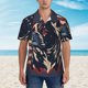 thumbnail image 2 of Fotbe Patriotic Bulldog Art Camisa Hawaiana para Hombre Unisex – Camisa Casual de Verano con Botones de Manga Corta de Algodón y Lino,Medium, 2 of 7