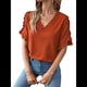 thumbnail image 2 of Tops de Verano para Mujer Naranja L, 2 of 6