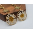 thumbnail image 2 of Pressed Wild Flower Earrings | Multi Flower Earrings | Resin Jewelry, 2 of 8