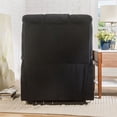 thumbnail image 5 of ACME Fauteuil Inclinable Ipompea en Velours Noir, 5 of 5