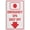 Warning Sign 1, variant on Please Turn Off The Water Metal Aluminum Tin Sign 8"x12", UV Protected Weatherproof, Indoor Outdoor Use for Home Business Kitchen