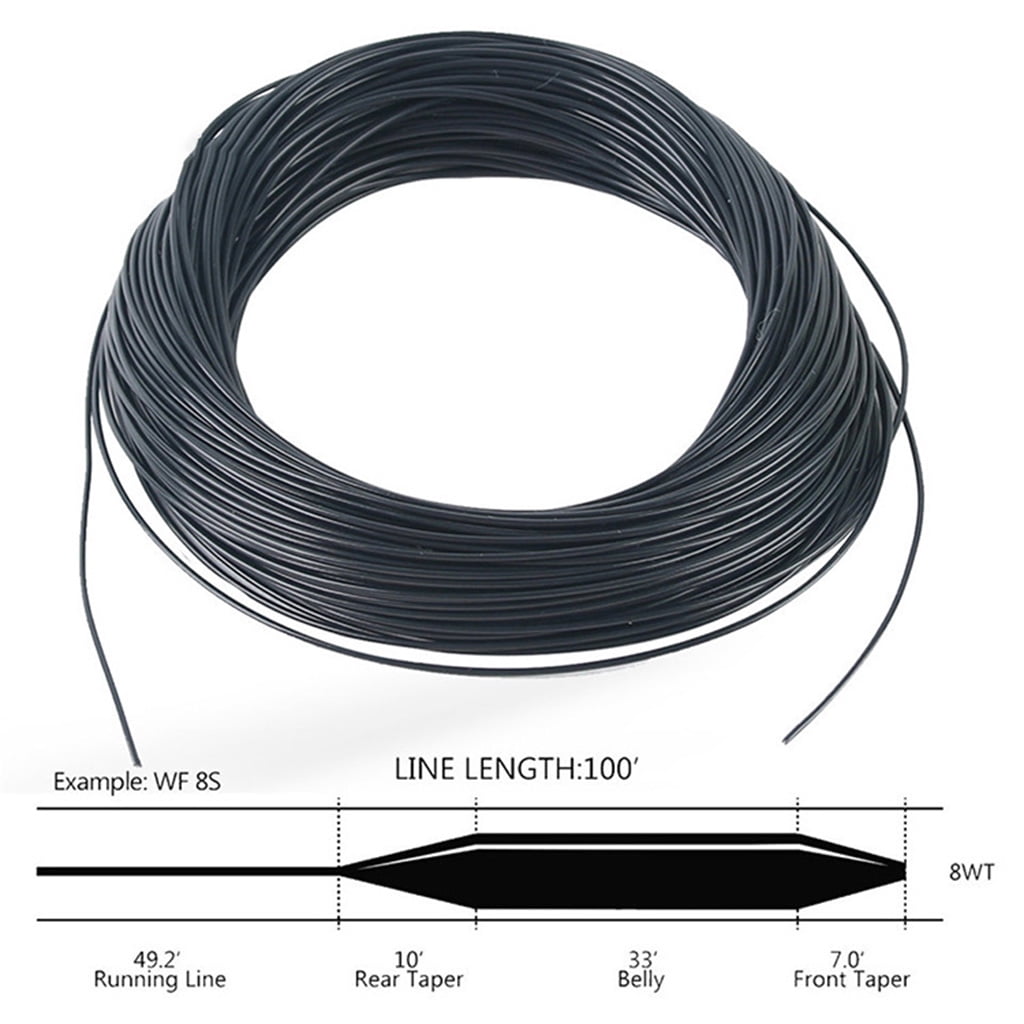 Oasiva 3IPS/6IPS Floating Intermediate Sinking Sink Tip Floating Fly Fishing Line