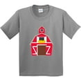 thumbnail image 3 of Inktastic Farming Large Red Barn with Hay Youth T-Shirt, 3 of 5