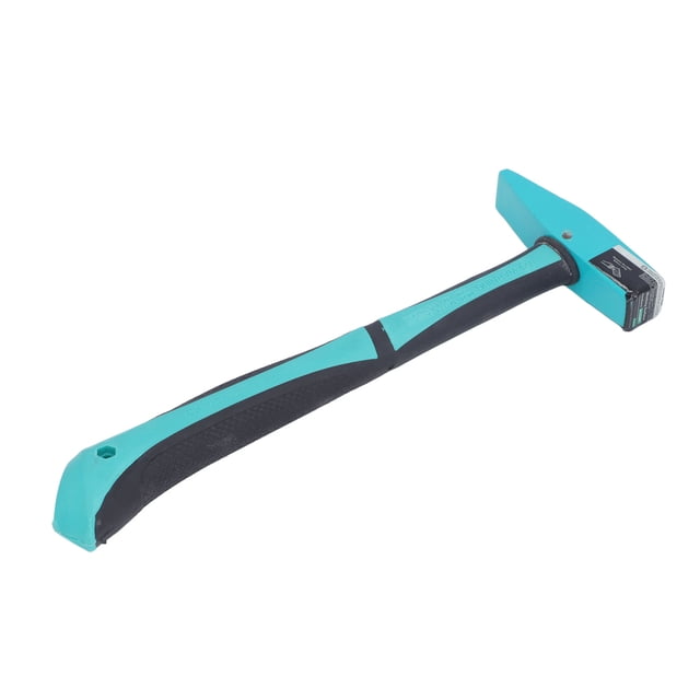 Machinist Hammer Carbon Steel Nail Hammer Sheet Metal Hammer TPR Handle Multi Functional Integral Forging Hammer for Blacksmith Engineers Woodworkers