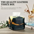 thumbnail image 4 of Halloween Witch Comic Style Tissue Box Cover Leather Square Rectangle Tissue Box Holder for Bathroom Living Room Desk Office Decor, 4 of 7