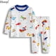 thumbnail image 2 of Hooyi-Conjunto de pijamas para bebé, ropa de dormir de dibujos animados, 100% algodón, suave, 2 of 4