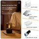 thumbnail image 5 of Difusor de aceites de aromaterapia – Difusor para aceites esenciales de 120ml, humidificador con luz de vela portátil, conexión USB y apagado automático (cuando el agua se agota) – Negro, 5 of 9