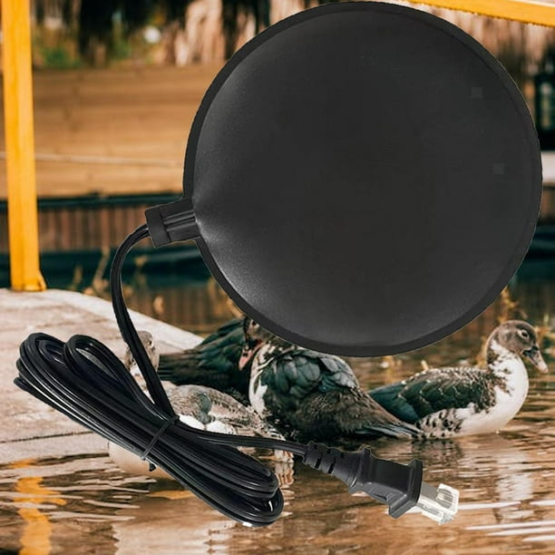 30W Bird Bath Heater Built In Thermostat Automatic For Garden Patio Backyard