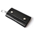 thumbnail image 4 of GOOHOCHY Estuche para llaves de cuero genuino, multifuncional, con 5 anillas para hombre y mujer (color aleatorio)., 4 of 8