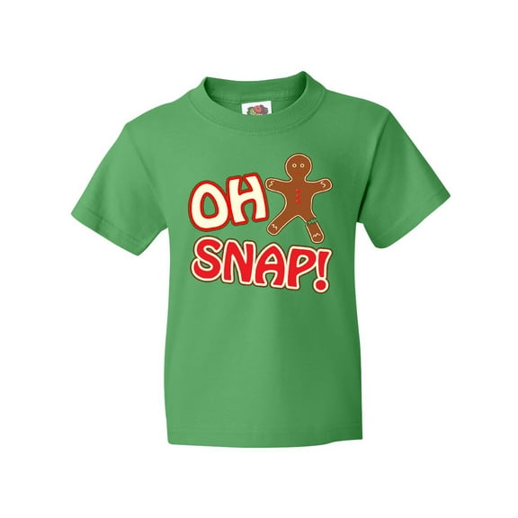 Inktastic Oh Snapbroken Gingerbread Youth T-Shirt