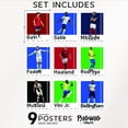 thumbnail image 2 of Set de 9 pósters de fútbol BigWig Prints 20x25 cm sin marco, 2 of 8