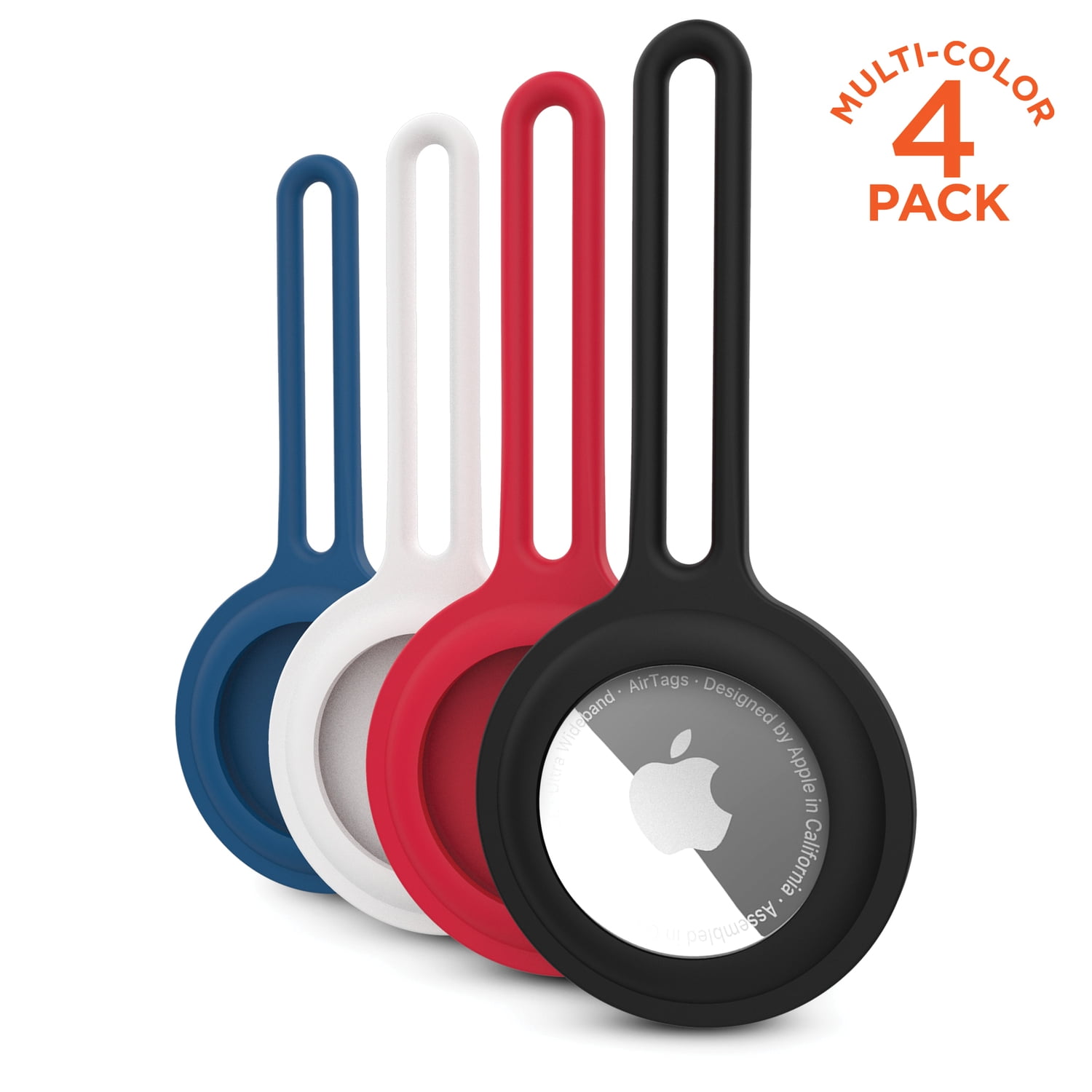 HyperGear 15547 AirCover Silicone Loops for Apple AirTag RFID Tags