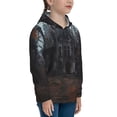 thumbnail image 3 of Vsdgher Gloomy Mansion Forest Scene Hoodie Youth Classic Hooded Pullover Sweatshirts Essentials Hoodie for Children (s-xl)-X-Large, 3 of 6