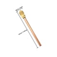 thumbnail image 2 of PAMINGONO 5Pcs Service Access Valves for Refrigerator Refrigerant System Copper Filling Valves Set, 2 of 8