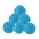 thumbnail image 4 of 6 pelotas de tenis de 6,4 cm de diámetro, resistentes al desgaste, para jugar en interiores. Azul, 4 of 9