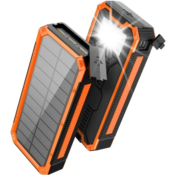 Batterie Externe Solaire Grande Capacité