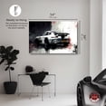 thumbnail image 5 of No Limits Roadster Racing Car Print Man Cave Canvas Wall Art by Notoriart, Gallery Wrapped, 54"x36", 5 of 7