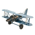 thumbnail image 3 of Metal Airplane Model,Retro Airplane Model Delicate Aeroplane Model Props Ornament Aircraft Seamless Integration, 3 of 8