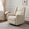 thumbnail image 1 of Sillon Reclinable Giratorio Con Mecedora Möma Mila Beige, 1 of 7