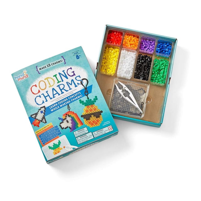 Kit de Colgantes de Codificación Learning Resources hand2mind-93398 con Libro de Actividades