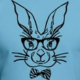 thumbnail image 3 of CafePress - Cute Hipster Easter Bunny T Shirt - Fitted T-Shirt, Vintage Fit Soft Cotton Tee, 3 of 4