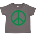 thumbnail image 3 of Inktastic Green Symbol Peace Sign Boys or Girls Toddler T-Shirt, 3 of 5