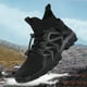 thumbnail image 4 of Hugtrwg Zapatos Descalzos para Hombre  Cordones Elásticos Transpirables para Senderismo  Ciclismo (41 Negro), 4 of 9