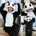 thumbnail image 4 of Onesies de animales para adultos, disfraz de Cosplay de Halloween, mono Unisex para mujeres, hombres, niños, niñas, monos de Anime de una pieza, 4 of 6
