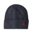 thumbnail image 2 of RongHuan Winter Caps for Men Women Fleece Lined Soft Warm Knit Hat Ski Cap for Cold Weather, 2 of 3