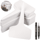thumbnail image 1 of Etiquetas enchufables para etiquetar: Tutores de plástico premium para plantas con 120 etiquetas para plantas y bolígrafo - Hermosas etiquetas para plantas para etiquetar, resistentes a la, 1 of 7