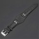 thumbnail image 1 of Leather Watch Band 22mm with Steel Buckle for CH2564 CH2565 Models, 1 of 1