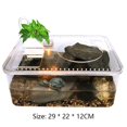 thumbnail image 2 of Turtle breeding tank water and land with sun drying platform small desktop, 2 of 7