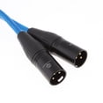 thumbnail image 4 of 3.5mm 1/8 " Plug a 2 XLR Phono Audio Splitter Y Cable Mezclador Cable de amplificador 2m, 4 of 9