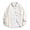 Apricot, variant on Men's 100% Cotton Oversized Button Down Shacket, Long Sleeve Work Shirt Jacket with Dual Chest Pockets, Casual Loose Fit Shirts for Men M‑4XL