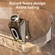 thumbnail image 5 of Estantes de baño de alta capacidad, estante de almacenamiento de cosméticos, estante de ducha de acrílico montado en la pared, estante de baño, estante de vidrio para baño, 5 of 6