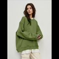 thumbnail image 4 of Sudaderas de Mujer con Cuello Redondo, Forro , Suéteres Oversize, Otoño 2025, Blusas Bonitas, Ropa Preppy Estilo-G L, 4 of 10