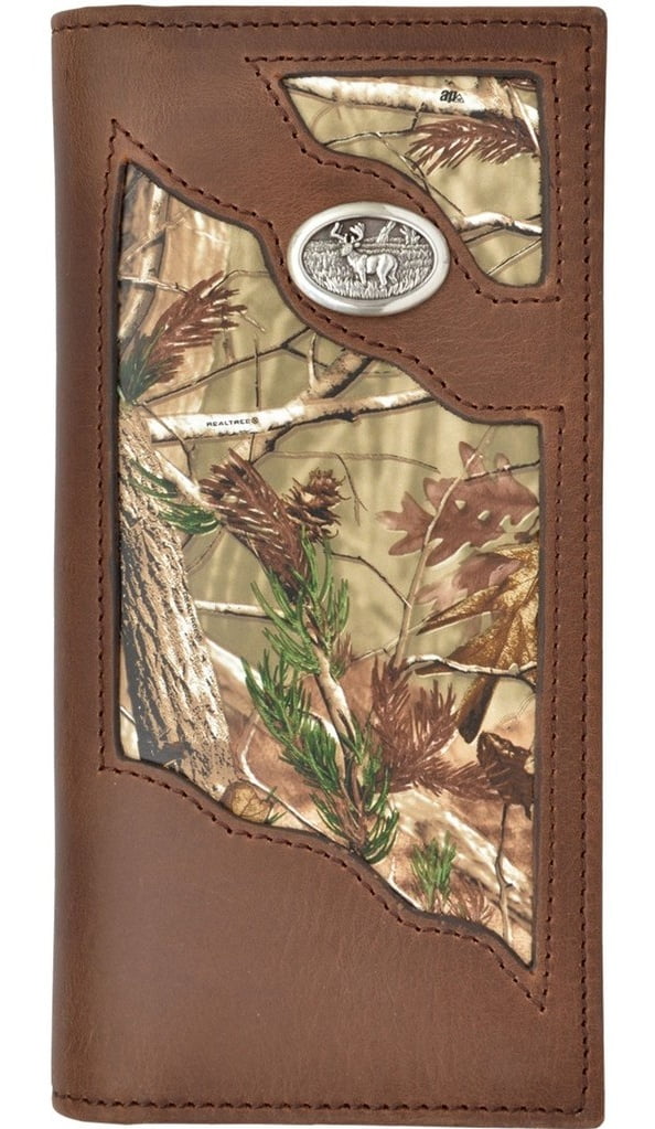 3 D Belt Company Accessories Mens Floral With Natural Edge Rodeo Wallet Tan