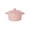 Pink, variant on VAIFTILNO Ceramic Mini Cocotte with Lid, 5.1x3.9in Small Casserole Dishes with Handles, Individual Baking Ramekins, Oven & Microwave Safe, for Soup, Side Dishes, 7 Colors