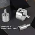 thumbnail image 2 of 10Pcs Diamond 3-50mm Drill Bit Saw Set Tile Ceramic Glass Cutter, 2 of 8