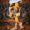 thumbnail image 2 of Pyjama d'Halloween pour Enfants Taille Haute Extensible Collants Doux pour l'École, 2 of 9