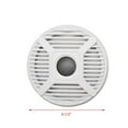 thumbnail image 7 of ASA Electronics Boat Speaker Grille RG65HW | 6 1/2 Inch White (Pair), 7 of 7