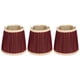 thumbnail image 2 of Pantalla de tela ANGGREK Para Lámpara de mesa color Rojo vino 15 cm, 2 of 7