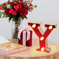 thumbnail image 2 of Under 10 Desktop Ornament Fashion LED Subtitle Lamp LED Lamp Life Is Long Long Term Use Without Heat. Get The Best Decorative Effect LED Letter Lights Light Up Plastic Letters Standing Hanging, 2 of 9