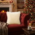 thumbnail image 6 of Kdkad 18x18 Inch Soft Plush Throw Pillow Cover, Double Sided Cushion Cover with Hidden Zipper, Decorative Home Decor for Sofa, Couch, Bed and Car, 6 of 8