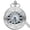 Silver, variant on Steampunk Roman Numeral Pocket Watch, Vintage Quartz With Chain Fashion Design, For Men Women Retro Pendant, Watch for Daily Wear Collection Gift Giving