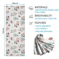 thumbnail image 2 of Pink Cow Milk Pattern Hot Yoga Mat Towel Non Slip for Hot Yoga - Quick-Drying Yoga Mat Cover with 4 Corner Pockets with Travel Bag - Hot Yoga Towel Non Slip Grip Moisture Wicking Sweat 70"x26", 2 of 6