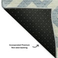 thumbnail image 3 of Addison Rugs Mayfield Washable Transitional Squares Sky Rectangle Rug, 9' x 12', 3 of 6