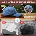 thumbnail image 4 of Vitrina acrílica JupDec para gorras de béisbol con base de madera, 4 of 7
