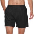 thumbnail image 2 of FEDTOSING Men's 5" Workout Running Shorts Black Quick Dry Athletic Shorts With Pockets, 2 of 5